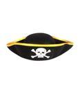 Chapéu Pirata Feltro Carnaval Festa Fantasia - Envio Já - Moda Mix