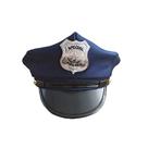 Chapéu Police BinaryABC Halloween Cosplay e acessório para festa