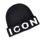 Chapéu quente de malha Hat ICONS para homens e mulheres com 18 cm de largura