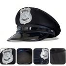 Chapéu Quepe Marinheiro Capitão Policial Carnaval Festas Cosplay