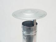Chapéu Redondo Galvanizado Para Fogão a Lenha Chapéu Redondo Galvanizado Para Fogão a Lenha
