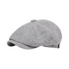 Chapéu Retro Masculino Estilo Newsboy Primavera Outono Unissex Boina Octogonal Casual Gorras