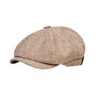 Chapéu Retro Masculino Estilo Newsboy Primavera Outono Unissex Boina Octogonal Casual Chapéu Retro Masculino Estilo Newsboy Primavera Outono Unissex Boina Octogonal Casual