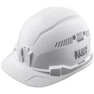 Chapéu rígido Klein Tools 60105 Estilo de boné ventilado branco