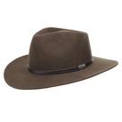 Chapéu Social de Feltro Marrom 3x Stetson 29858