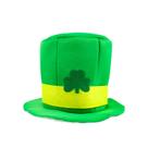 Chapéu St Patricks Days Greens Clovers Magicians Cosplay