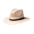 Chapéu Stetson Digger Natural para homens com aba 8,3 cm tamanho S
