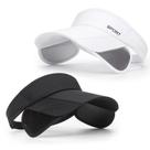 Chapéu Sun Visor JXXAMZ33 para mulheres preto/branco (pacote com 2)