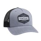 Chapéu TenPoint Mesh Cinza/Preto Trucker Fit Ajustável