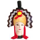 Chapéu Thanksgiving Turkey Christmas Moving 30 cm unissex Chapéu Thanksgiving Turkey Christmas Moving 30 cm unissex