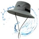 Chapéu TOP-EX impermeável UV 50+ Grey S/M 54-57cm