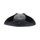 Chapéu Tricórnio De Pirata Em Couro PU Estilo Colonial Antigo Para Festas De Fantasia De Halloween Chapéu Tricórnio De Pirata Em Couro PU Estilo Colonial Antigo Para Festas De Fantasia De Halloween