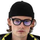 Chapéu UNDERCONTROL Vintage Brimless Sailor Fisherman Leon Black