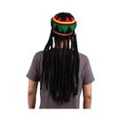 Chapéu Unissex De Tricô Estilo Bob Jamaicano Rasta, Peruca De Dreadlocks Hip Hop Bob Marley, Boné De