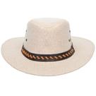 Chapéu Unissex Estilo Americano em Juta Classico Fazendeiro Moda Country