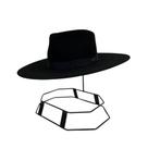 Chapéu Urban Fashion Ramenzoni Preto Aba 10 - Ref: 1958