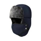 Chapéu Ushanka De Inverno Para Homens, Máscara À Prova De Vento, Boné De Caça E Esqui Para Homens E