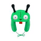 Chapéu Ushanka Invader Zim 3D - Verde - Para Crianças Chapéu Ushanka Invader Zim 3D - Verde - Para Crianças