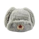 Chapéu Ushanka Masculino De Inverno Com Forro De Pele De Coelho Sintética, Com Protetor De Orelha,