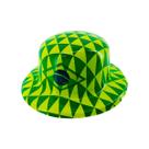 Chapéu Verde e Amarelo de Plástico