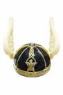 Chapéu Viking Luxo Com Asas Fantasia Carnaval Festa Temática Cor:BegeTamanho:Unico