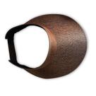 Chapéu Viseira Praia Feminina C/ Elástico Aba 12 Cm Marrom