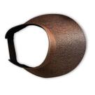 Chapéu Viseira Praia Feminina C/ Elástico Aba 12 Cm Marrom
