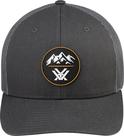 Chapéu Vortex Three Peaks Patch Snap Back Charcoal