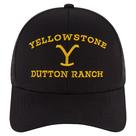 Chapéu Yellowstone ajustável Snapback Mesh Trucker Midnight