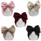 Chapéus de algodão para bebês DRESHOW BQUBO Big Bow, 5 peças por 3-36 meses Chapéus de algodão para bebês DRESHOW BQUBO Big Bow, 5 peças por 3-36 meses