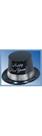 Chapéus de Festa Beistle 88629-25BK Preto Prata Pacote com 25