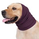 Chapéus de inverno para cães, cachecol aquecedor de orelhas e pescoço para cães roxo M
