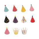 Chapéus De Trombeta Coloridos Para Festa De Aniversário 11PCS Para Filho, Filha, Acessórios De Festa