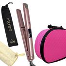 Chapinha De Cabelo Gama Italy Profissional Digital Ion Progressiva 450f Prancha Rose Sensi Bivolt Maleta