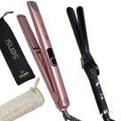 Chapinha De Cabelo Gama Italy Profissional Digital Ion Progressiva 450f Prancha Rose Sensi Bivolt Modelador Cacheador Frizz Preto