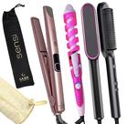 Chapinha De Cabelo Gama Italy Profissional Digital Ion Progressiva 450f Prancha Rose Sensi Bivolt Modelador Nova Escova Alisadora 2 em 1