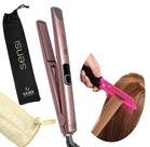 Chapinha De Cabelo Gama Italy Profissional Digital Ion Progressiva 450f Prancha Rose Sensi Bivolt Pente Auxiliar
