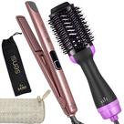 Chapinha De Cabelo Gama Italy Profissional Digital Ion Progressiva 450f Prancha Rose Sensi Escova Alisadora 4 em 1 City