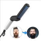 Chapinha prancha barba escova quente masculina