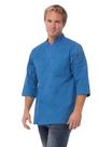 Chaqueta de Chef Chef Works Morocco Blue Talla Small Manga 3/4