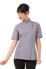 Chaqueta de Chef Springfield para Mujer Chef Works Gris Talla XS Chaqueta de Chef Springfield para Mujer Chef Works Gris Talla XS
