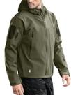 Chaqueta Impermeable Soft Shell Verde para Hombre FREE SOLDIER Chaqueta Impermeable Soft Shell Verde para Hombre FREE SOLDIER