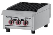 Char Broiler a Gás CHB45 45cm com 2 Queimadores Metalcubas
