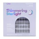 Char. Cílios reutilizáveis à prova de suor Shimmering Starlight 36 unidades