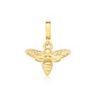 Charm Abelha Revestido em Ouro