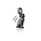 Charm Gatinho Tiful Revestido em Ródio Negro