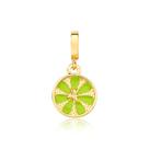 Charm Limão Revestido em Ouro
