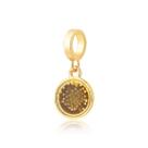 Charm Maracujá Revestido em Ouro