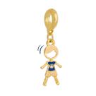 Charm Menino Revestido em Ouro