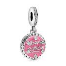 Charm Pandora Jewelry Pink Birthday Cake Dangle Silver